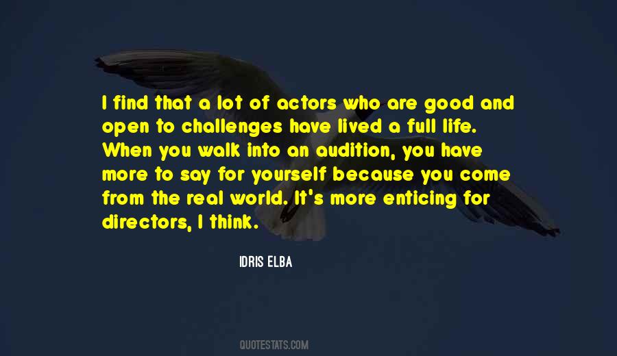 Quotes About Actors And Directors #877531