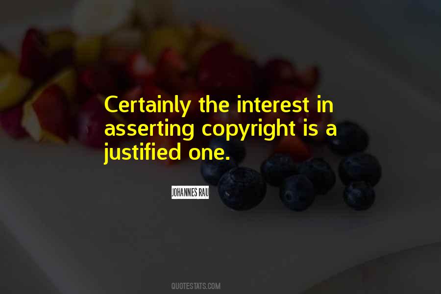 Quotes About Justified #1372046