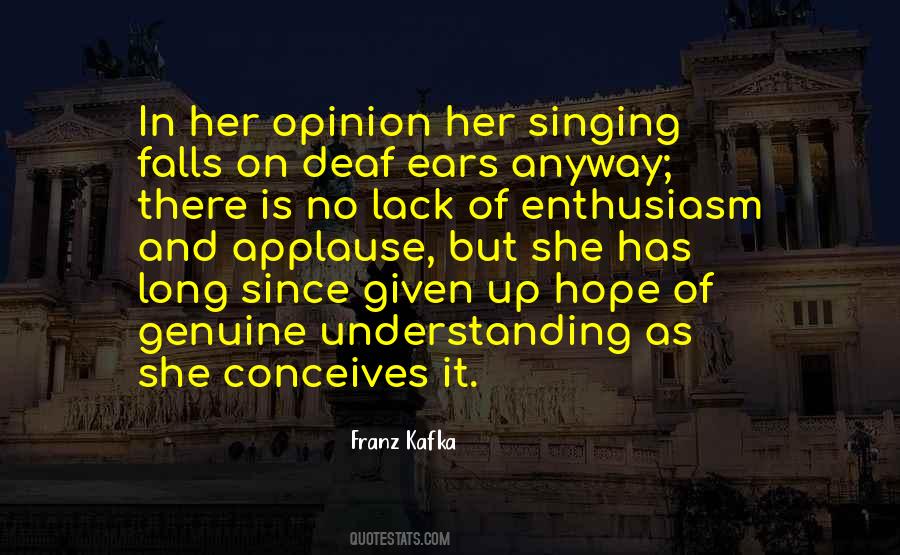 Quotes About Deaf #168896 Quotes About Deaf #168896