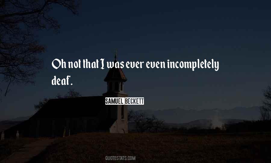 Quotes About Deaf #326727