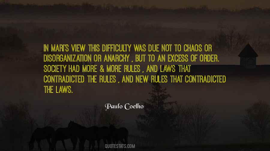 Quotes About Rules And Chaos #1817617