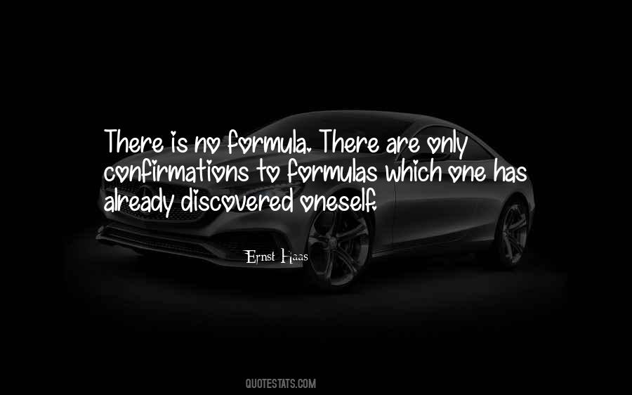 Quotes About Formulas #434907