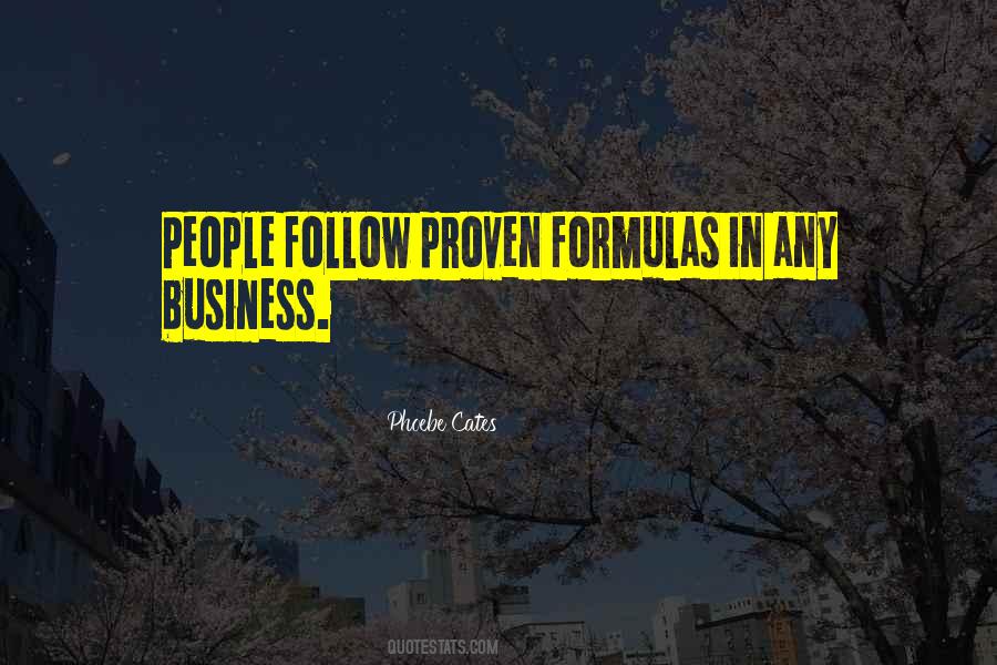 Quotes About Formulas #705510