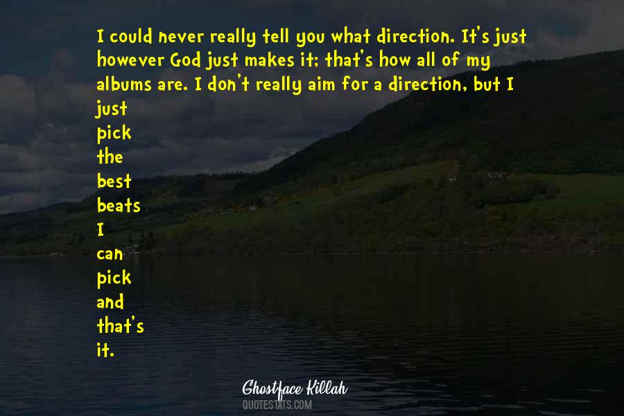 God S Direction Quotes #1481390