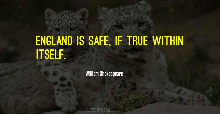 Quotes About England Shakespeare #1282462
