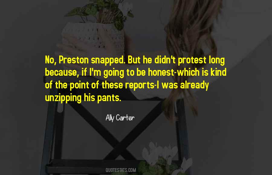 Quotes About Preston #607946