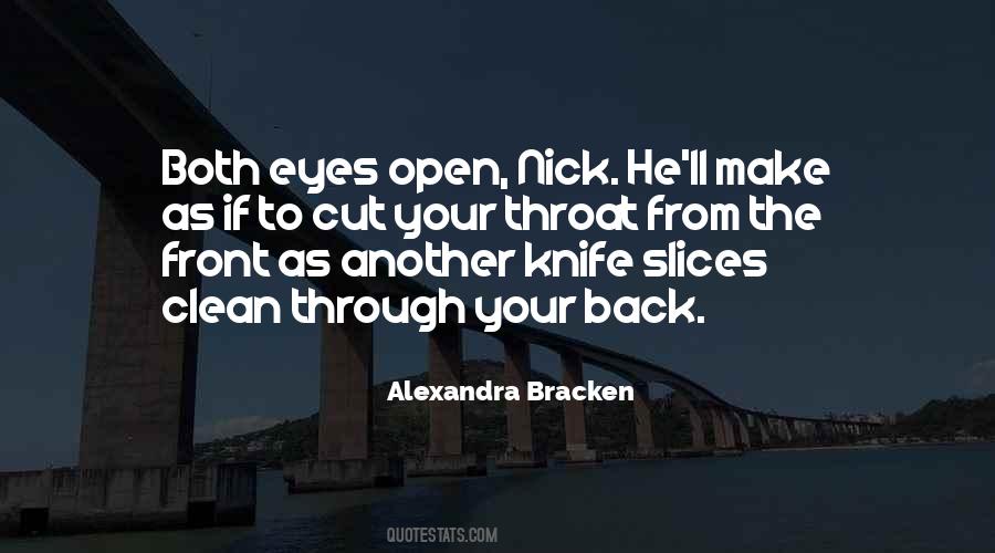 Quotes About Knife In My Back #830836