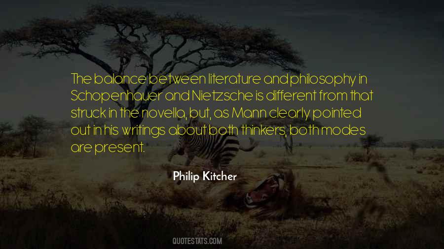 Quotes About Philosophy And Literature #1435053