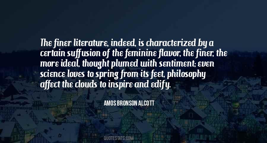 Quotes About Philosophy And Literature #1504110