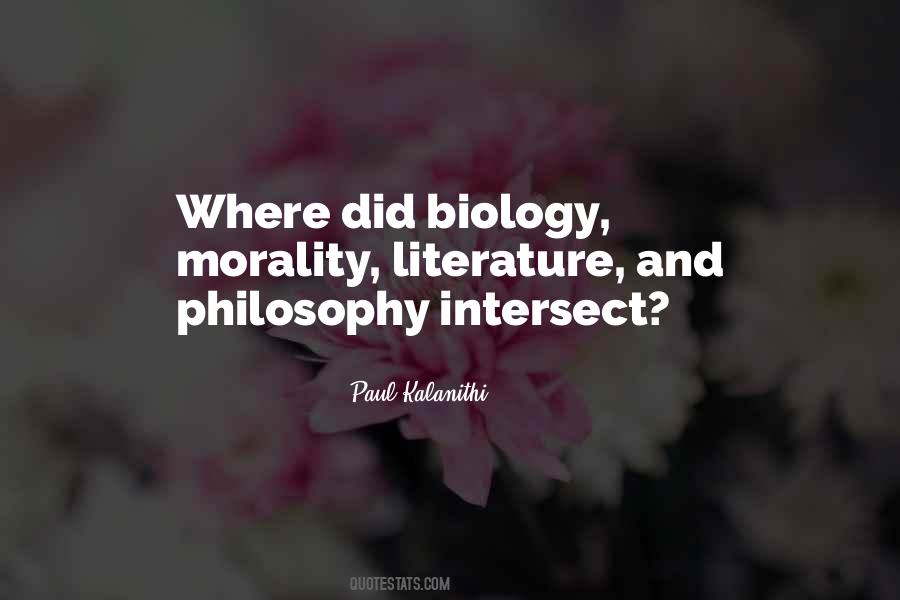 Quotes About Philosophy And Literature #1675866