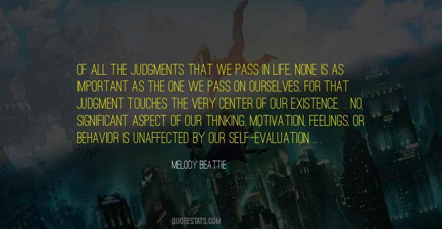 Quotes About Evaluation #476327