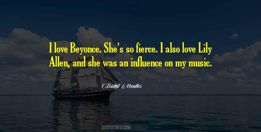 Quotes About Music Beyonce #1233722