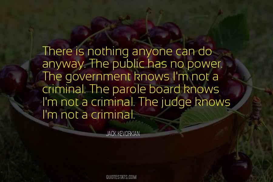 Quotes About Parole #199745