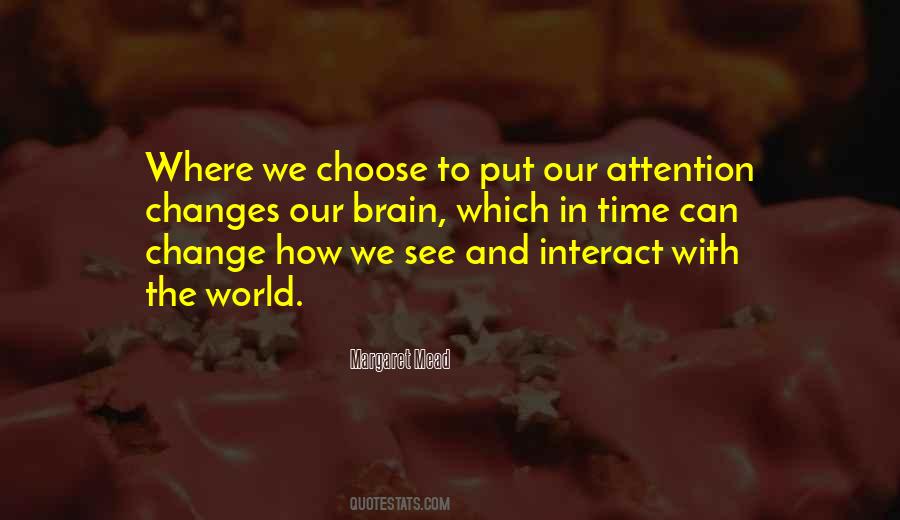 Change Our World Quotes #227322
