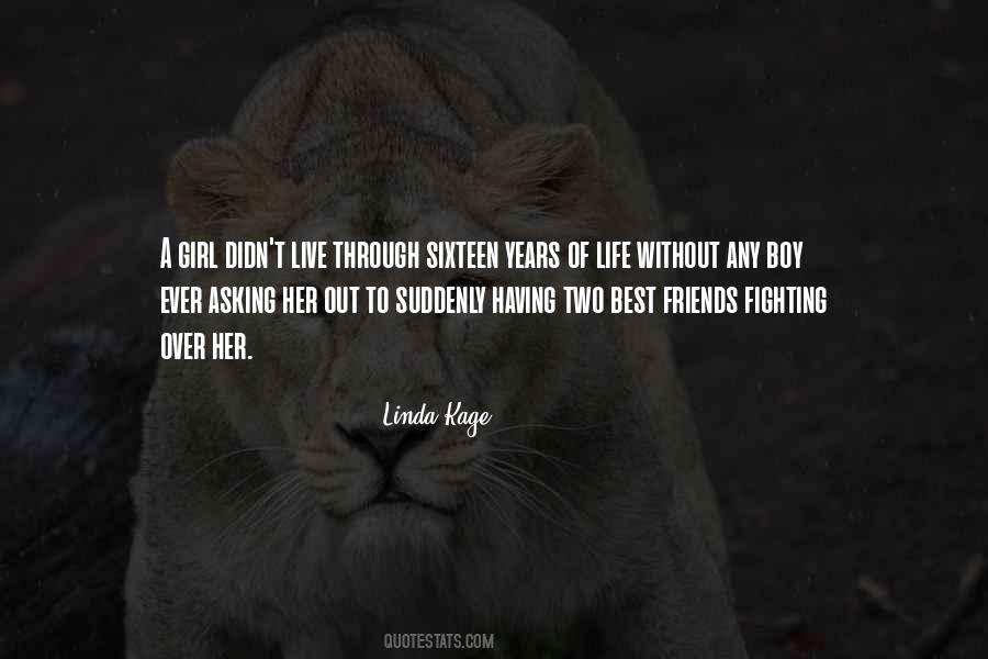 Quotes About Fighting A Girl #522464