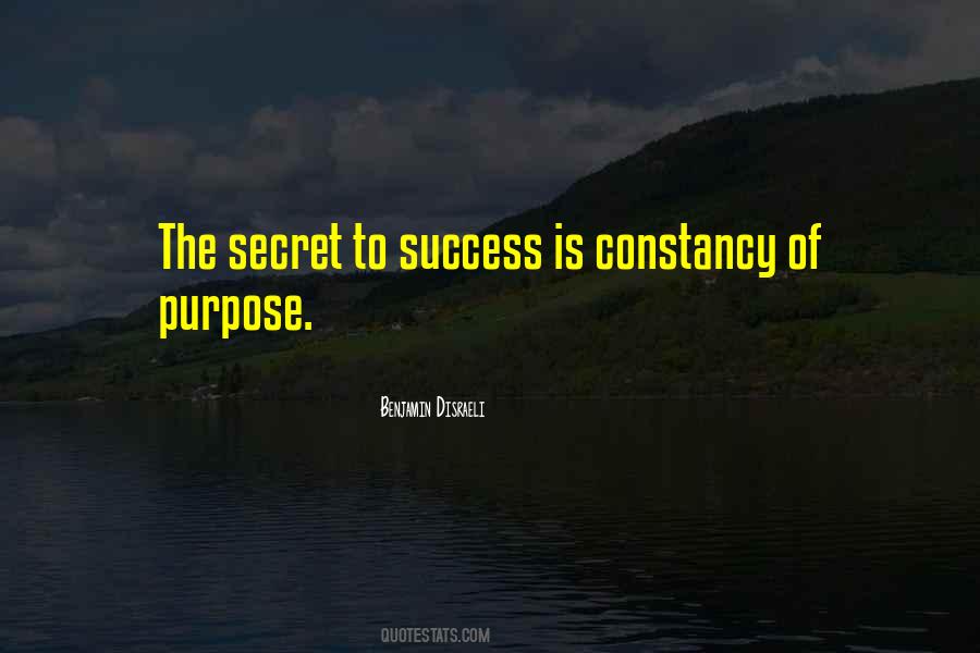 Constancy Of Purpose Quotes #1129037
