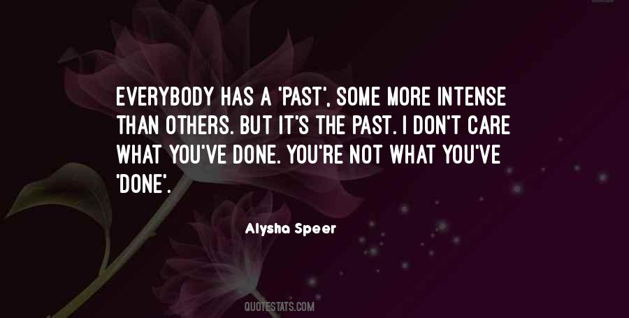 Past What Quotes #31725