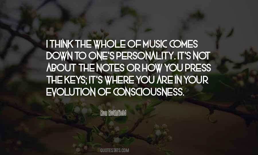 Quotes About Evolution Of Music #1207118