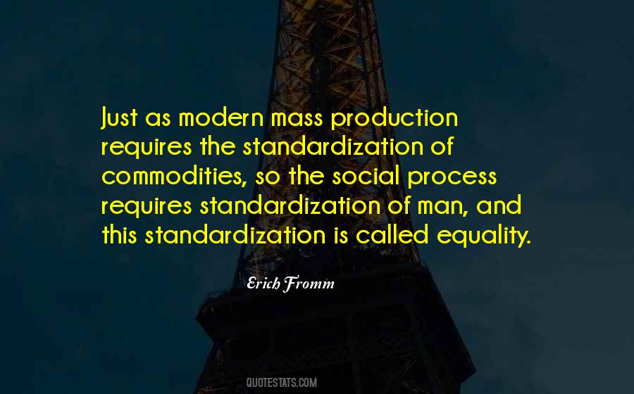 Quotes About Standardization #1528042