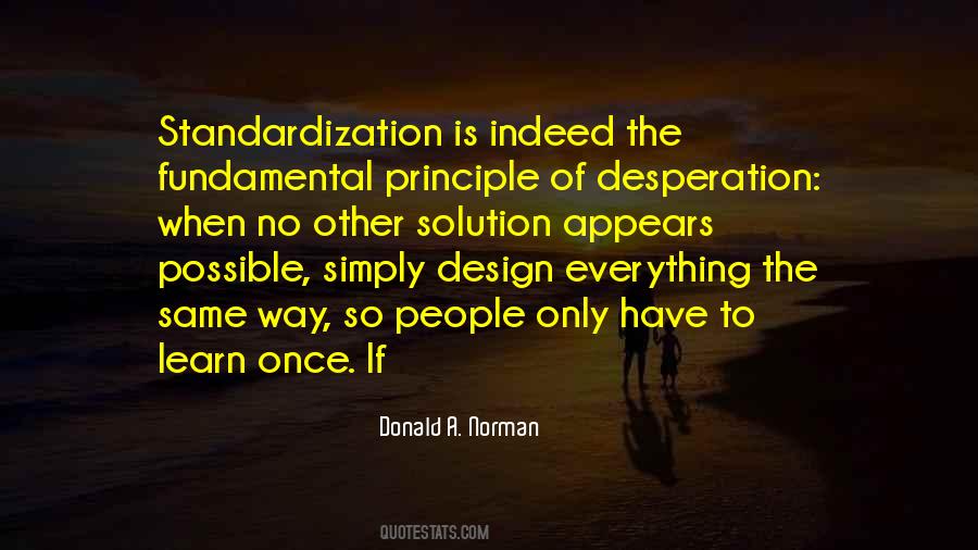 Quotes About Standardization #848792