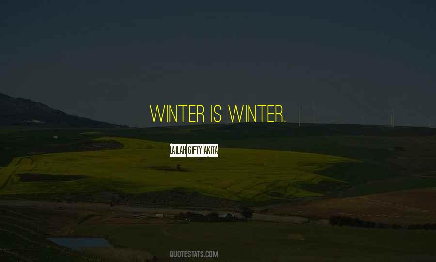 Quotes About Winter Without Snow #221178