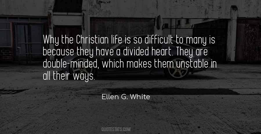 Quotes About Divided Heart #160239
