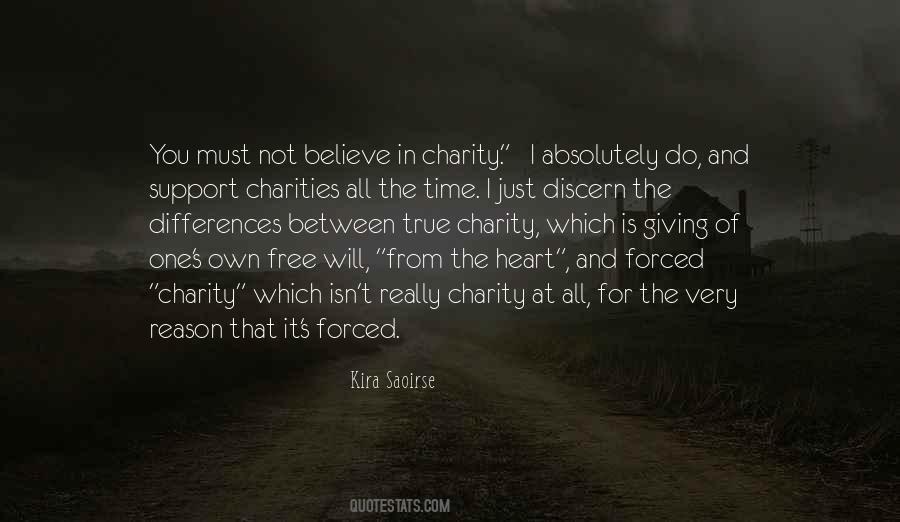 Quotes About Forced Charity #1493888