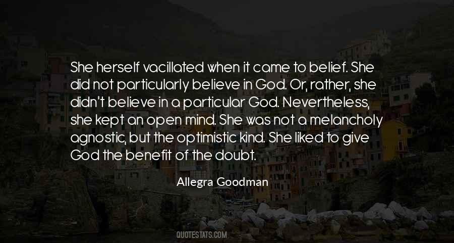 An Agnostic Quotes #1358288