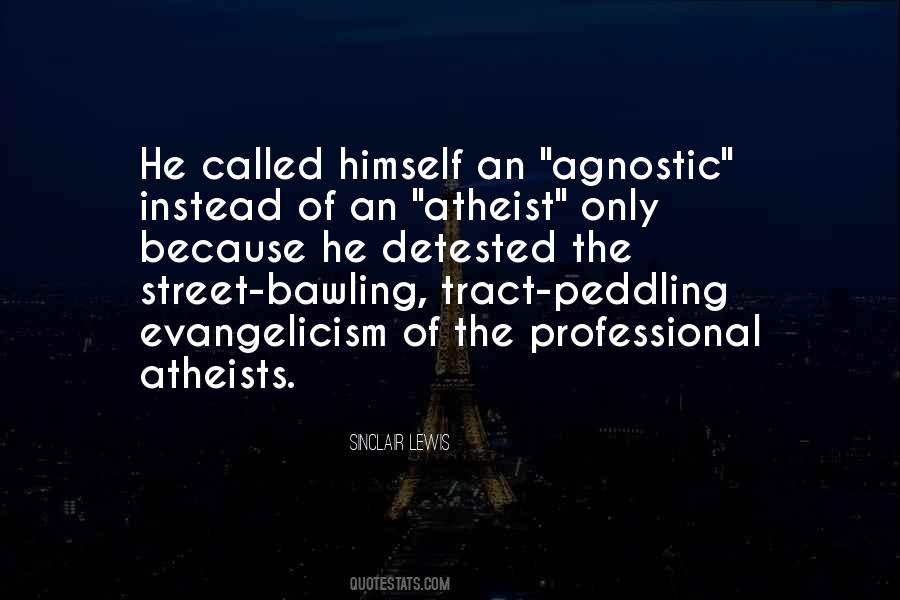 An Agnostic Quotes #1455704