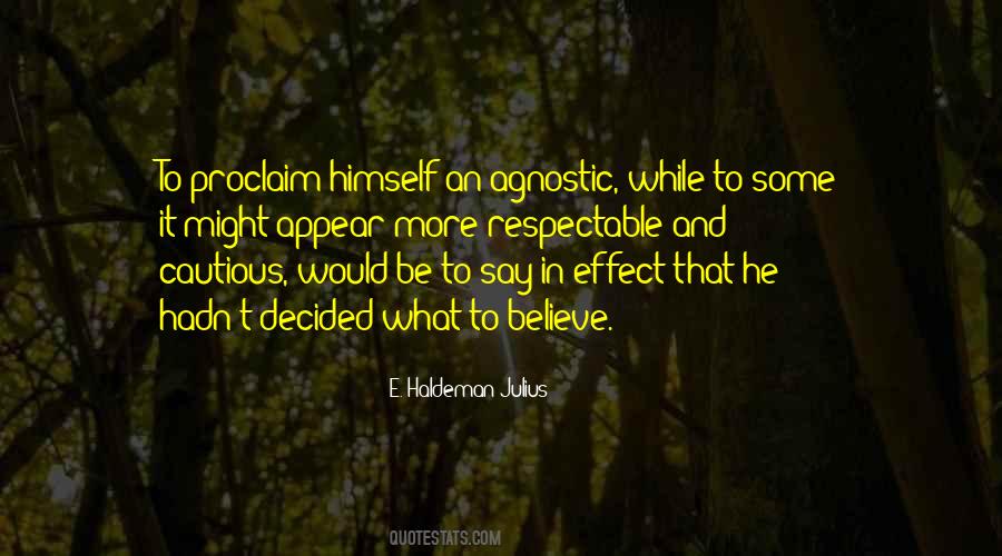 An Agnostic Quotes #1524123