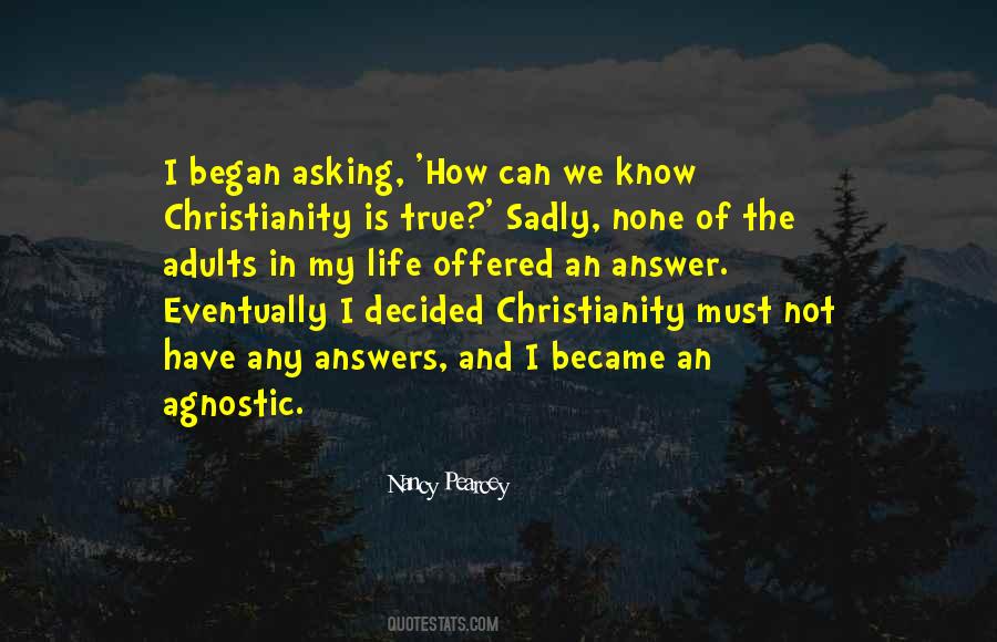 An Agnostic Quotes #224267