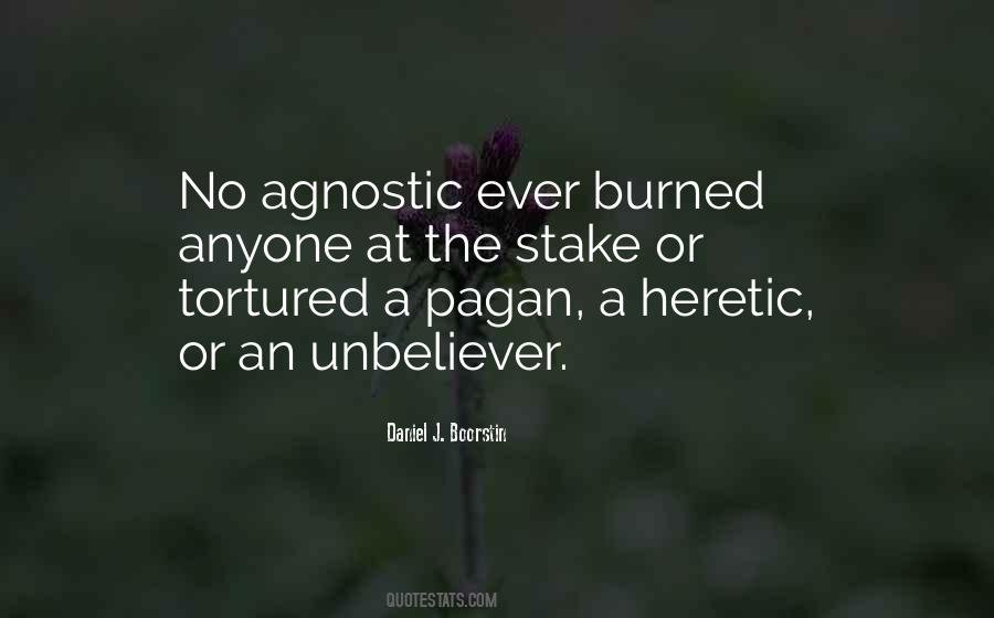 An Agnostic Quotes #310498