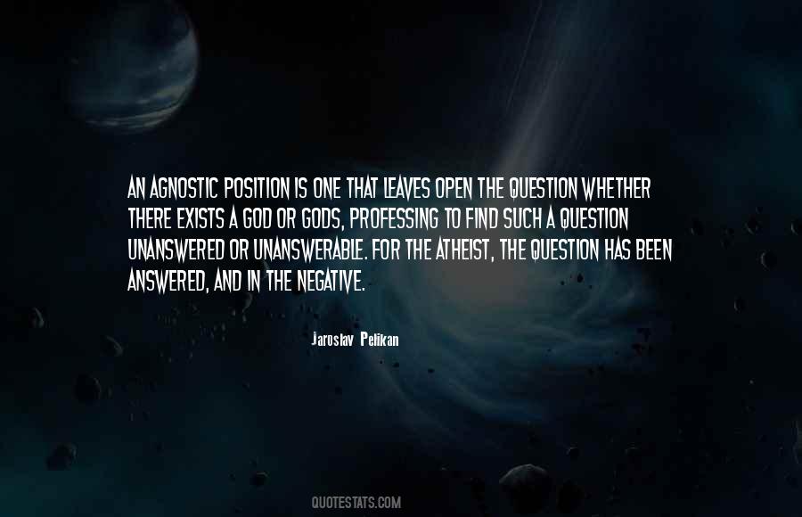An Agnostic Quotes #484246