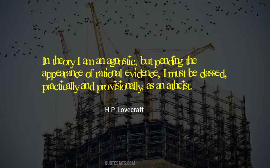 An Agnostic Quotes #500995