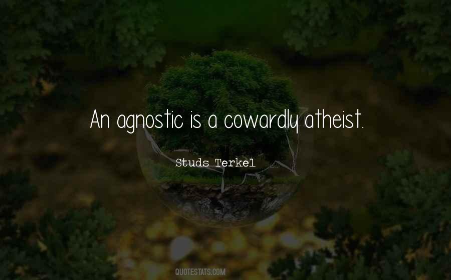 An Agnostic Quotes #509234
