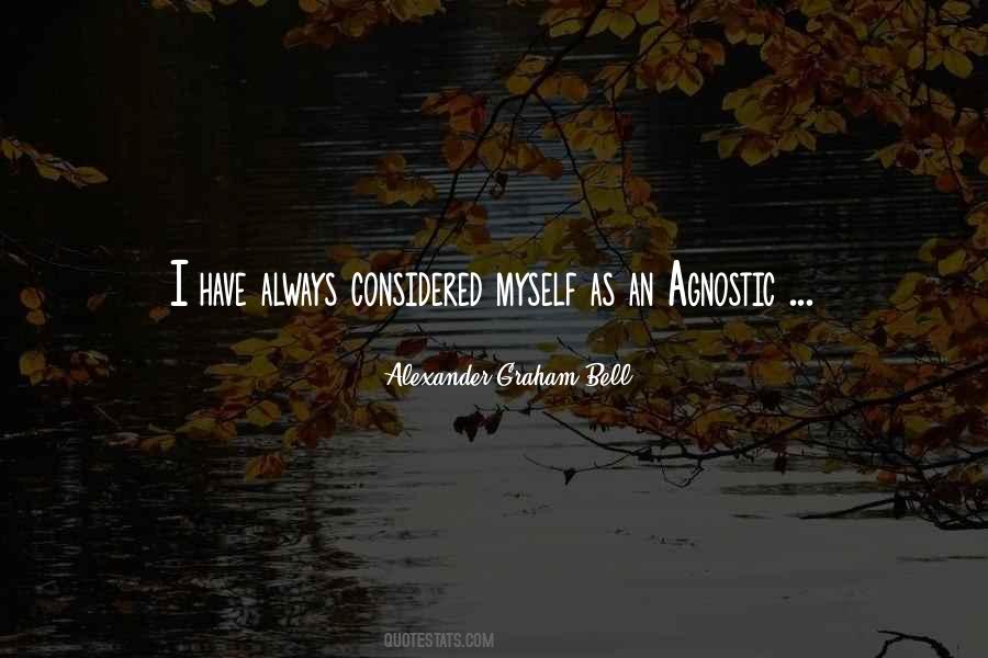 An Agnostic Quotes #561678