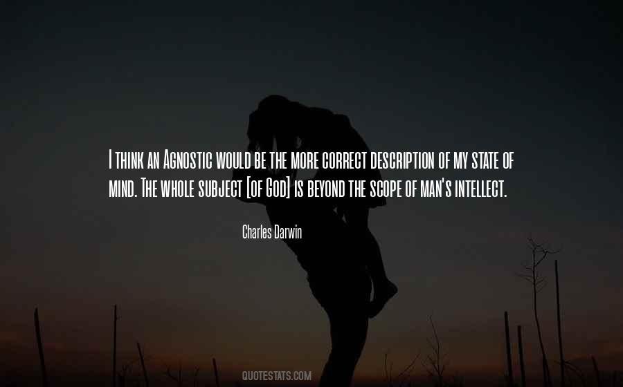 An Agnostic Quotes #690672