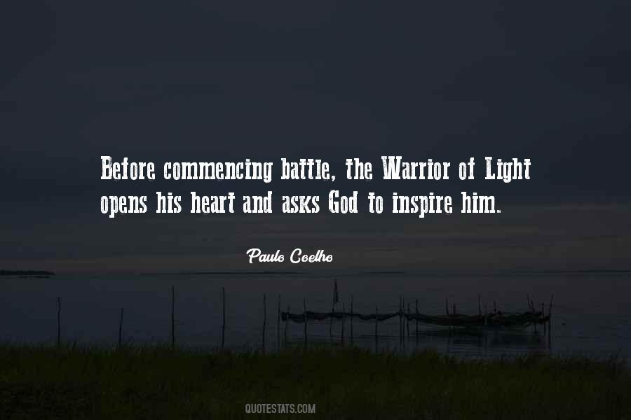 God S Warrior Quotes #1718523