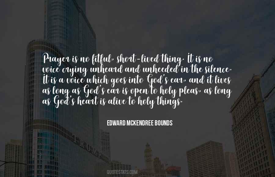 Quotes About Prayer Changes Things #589190