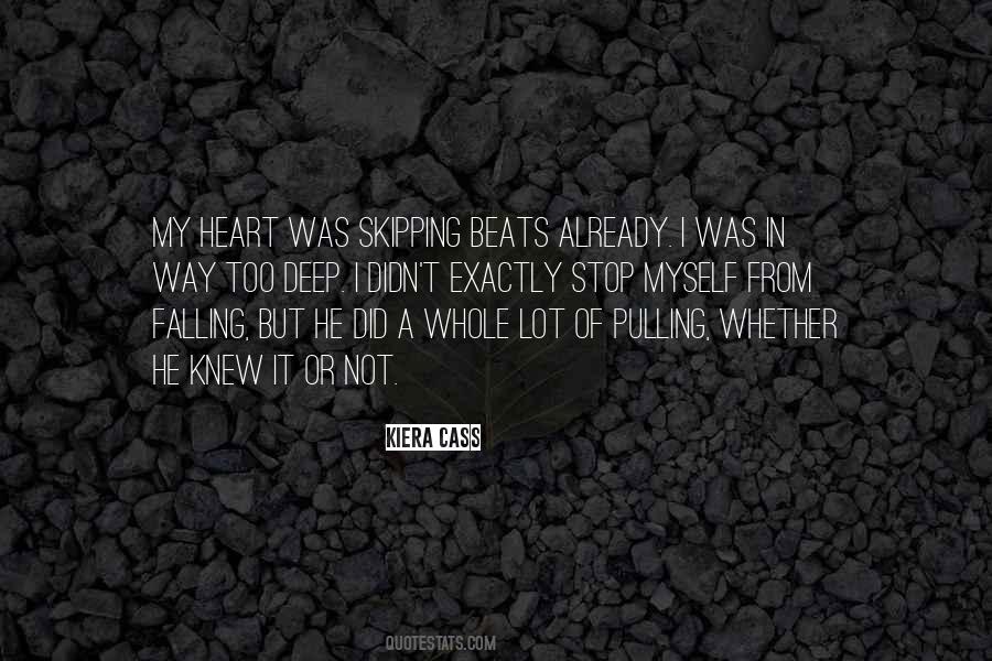 Quotes About My Heart Beats For You #294999