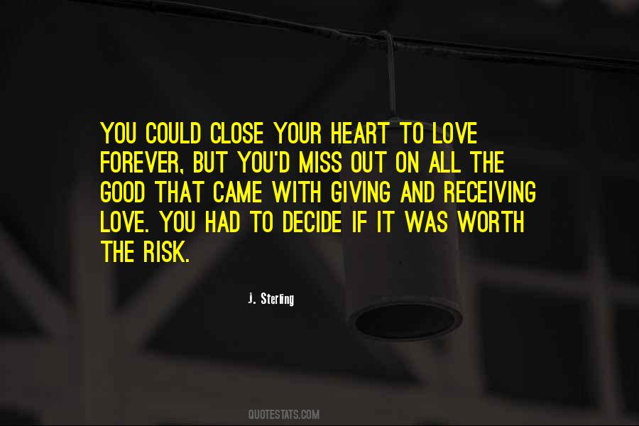 Quotes About Risk And Love #408788