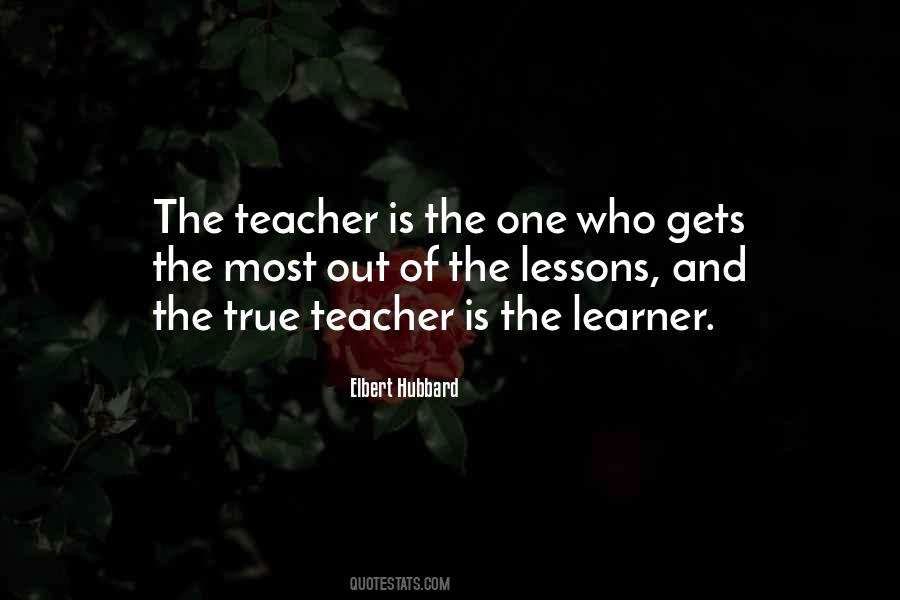 True Teacher Quotes #734648