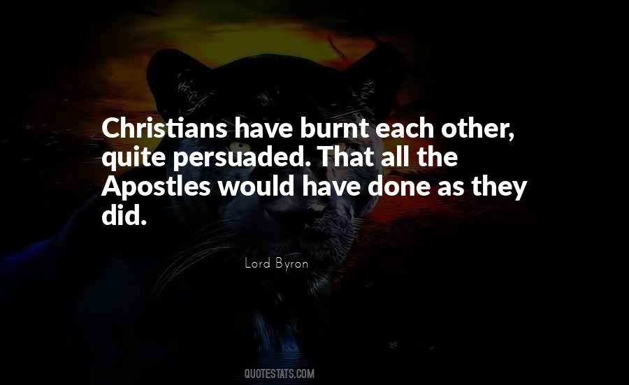 Quotes About Apostles #378480