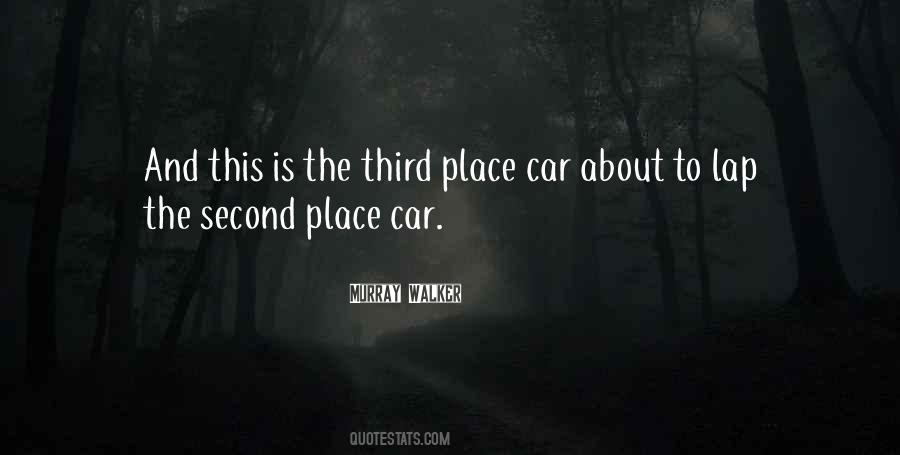 Quotes About Third Place #1621522