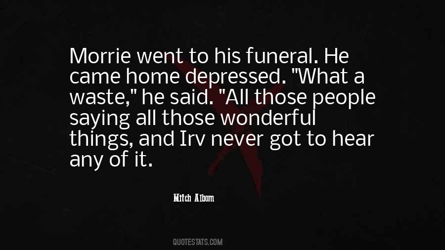 Home Funeral Quotes #482077