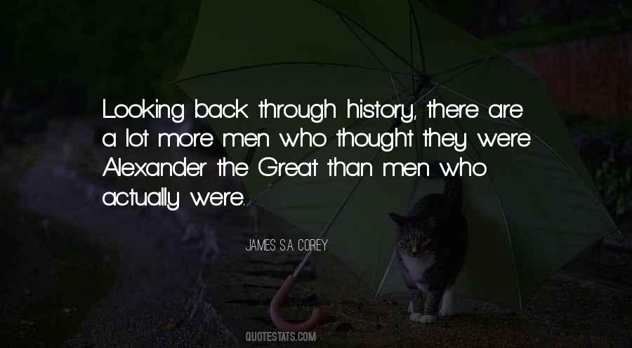 Quotes About Looking Back At History #1021800