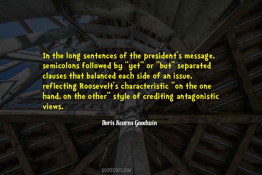 Quotes About President Roosevelt #901675