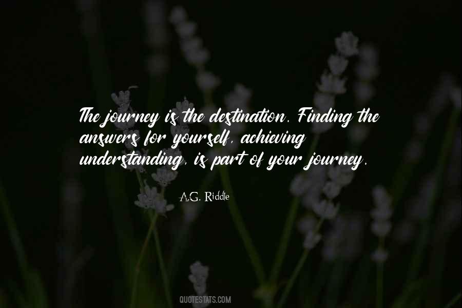 Quotes About Finding Joy In The Journey #1395820