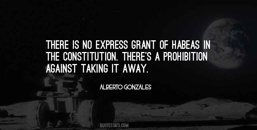 Quotes About Prohibition #75317