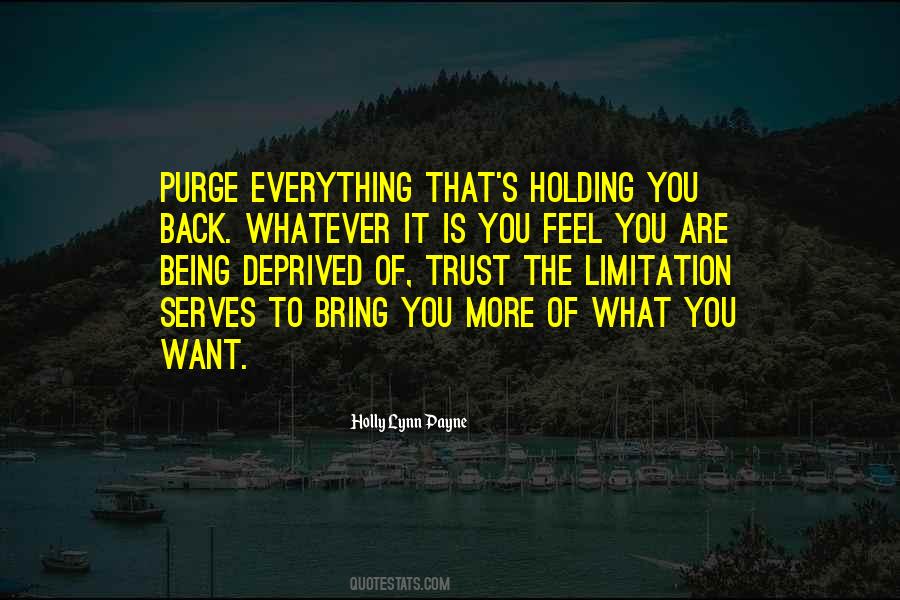 Quotes About Purge #833125